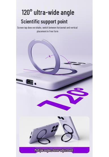 Moto Edge 70 Magnetic Rotating Bracket Silicone Case - Fits Moto Edge 60