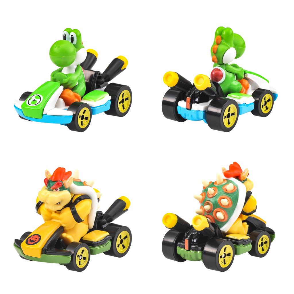 Hot Wheels Mario Kart Assorted Miniature Cars cars per Ages (8 box) - 3+ - Multi-color GBG25-988A