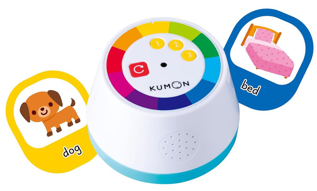 Kumon Publishing listen with English Karuta Educational Toy Toys 3 years old and up KUMON Let's touch!