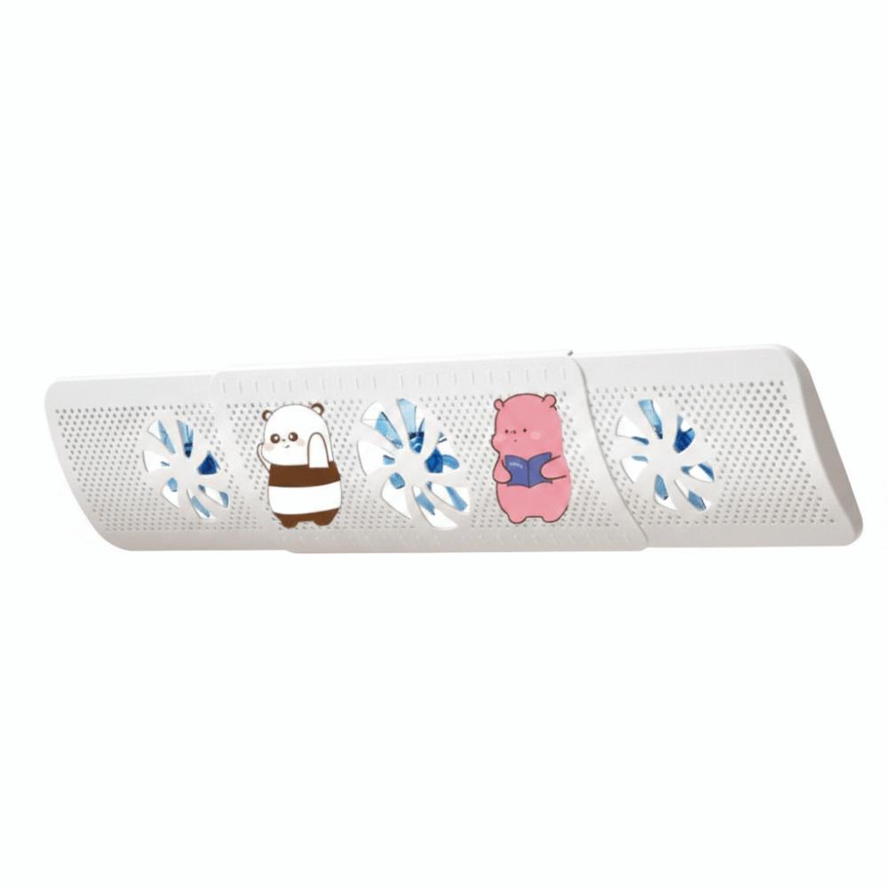 With 3 Fans Adjustable Air Vent Baffle Adjustable AC Vent Baffle Conditioner Baffle For Bedroom