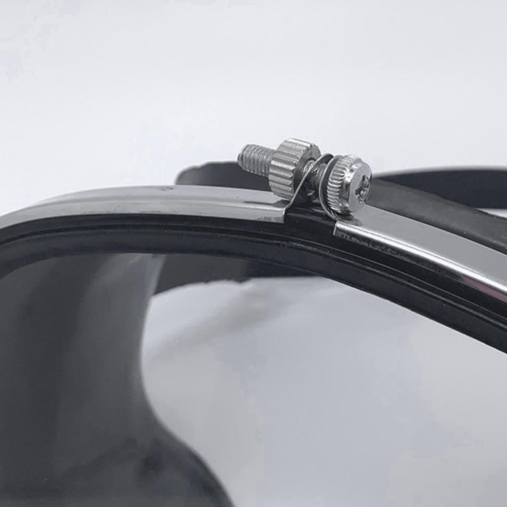 Beschlagfreie Tauchmasken Wasserdichte Unterwasserbrille Einzelglas Ovale Schwimmbrille Schnorchelmaske zum Schwimmen Tauchen