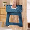 1PC Multi Purpose Lightweight Folding Step Stool Thickened Footstool Non-Slip Plastic Benches Outdoor Travel Fishing Chair