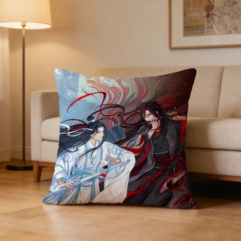 The Fantasy Mo Dao Zu Shi Pillow Case Pattern Printed Pillowcase For Living Room Sofa Cushion Cover