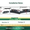 Compatible with Mercedes-Benz C200/C200L/K/Estate: Original Silent Bone-Free Wiper Blades.