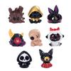 New Micro Landscape Creative Halloween Ornament Reaper Demon Cat Figure DIY Desktop Ornament Accessories
