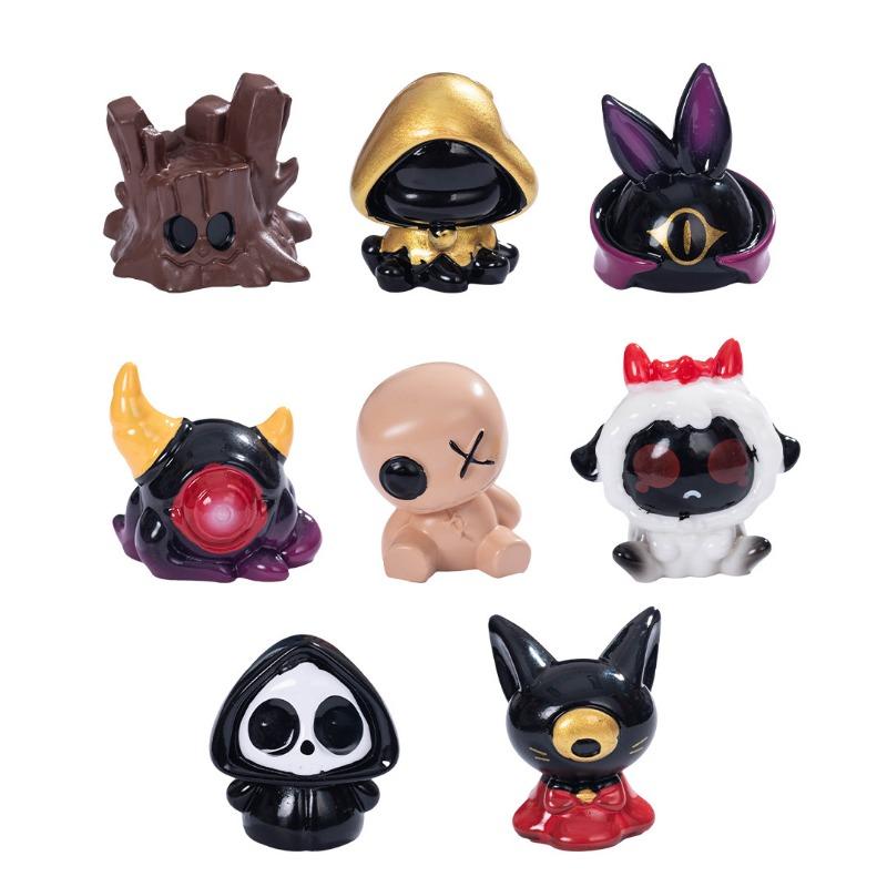 New Micro Landscape Creative Halloween Ornament Reaper Demon Cat Figure DIY Desktop Ornament Accessories
