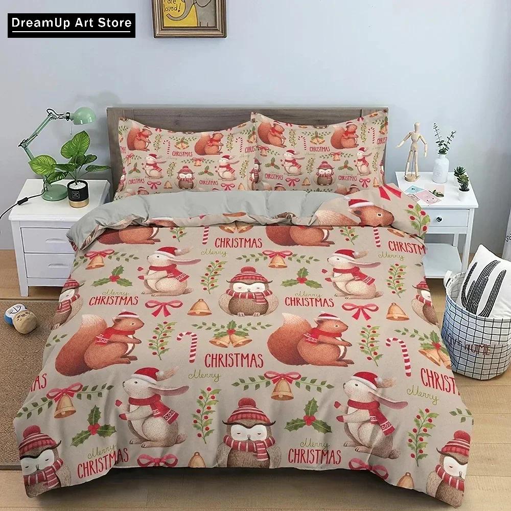 3D Print Fashion Merry Christmas Bedding Set Boys Girls Twin Queen Full Size Duvet Cover Pillowcase Bed Adult Bedroom