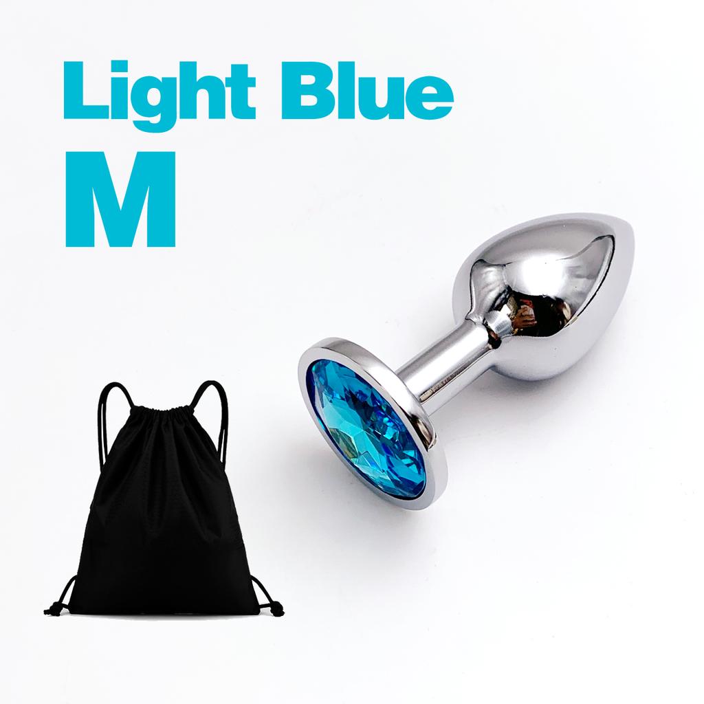 Anal Plug 5 Size Crystal Anal Plug Stimulator Anal anal massage dilatancy toys g-point massage sexual wellness adult pleasure