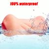 Realistic Textured Vagina Anal Mouth Sex Toys Safe Silicone Vagina Male Masturbator Soft Pocket Pussy Sex Toys Male Masturbator