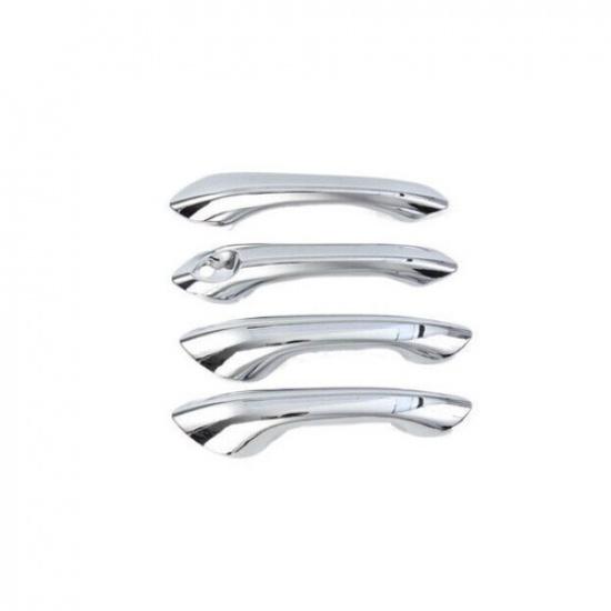 4X ABS Chrome Car door Handle Cover Trim For Chevrolet Trax 2024