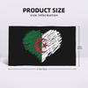 Scribble I love Algeria flag Soft Face Towel Quick Dry Pool Bath Cotton Towels Breathable