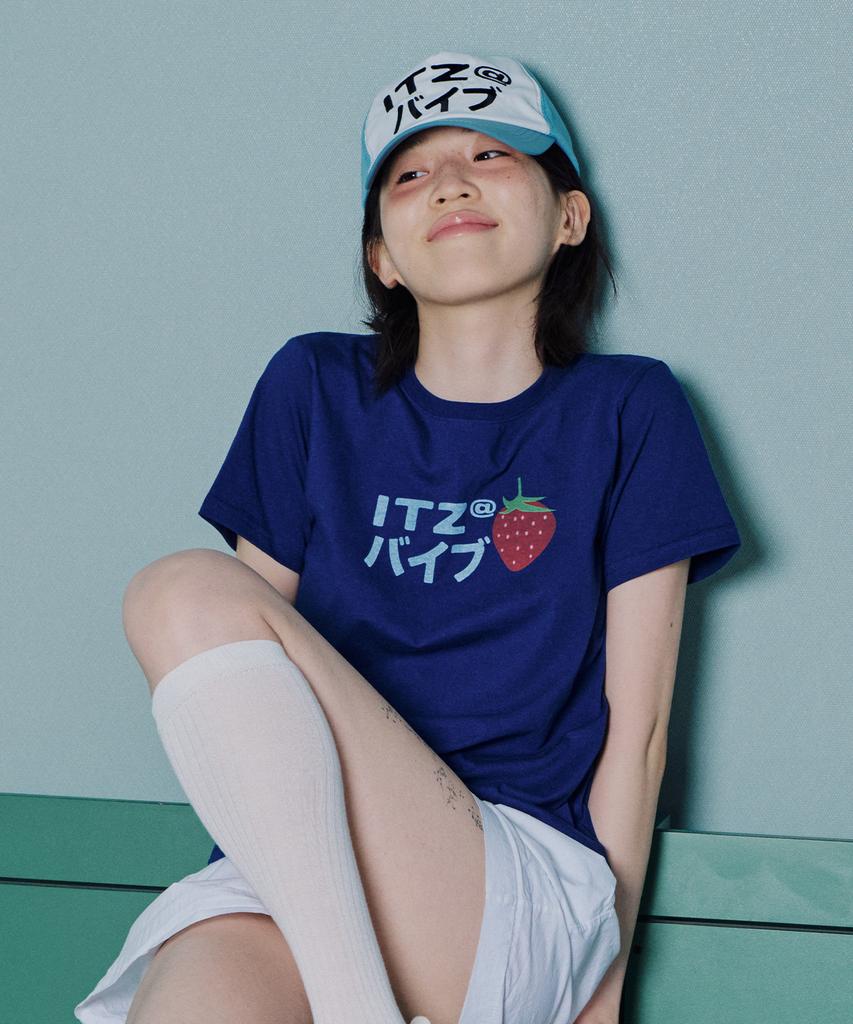 Isjabaibeu Mix Logo Trucker Cap - Skyblue