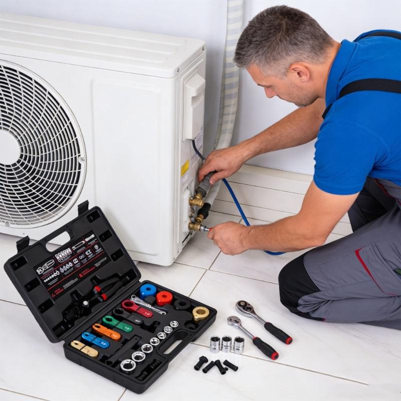 Automotive Oil Line Disconnect Tool Set for Easy Removal of Oil Oil and Radiator Hoses Color Coded Sizes for Standard