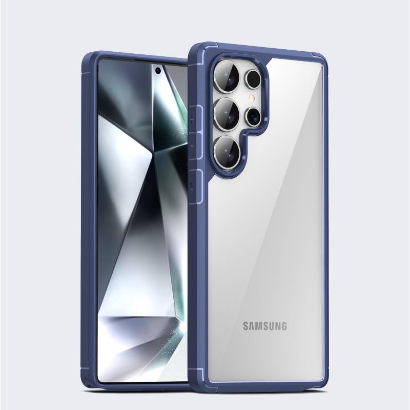 

Подходит для Samsung S25 Ultra Чехол для мобильного телефона Защитный чехол Противоударный Амортизирующий Samsung S25plus Бизнес-кейс S25 синий