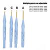 Embroidery Kit Punch Needle Stitching Tool Magic Embroidery Needle Pen Weaving Tool Knitting Sewing Tools for DIY Random Color
