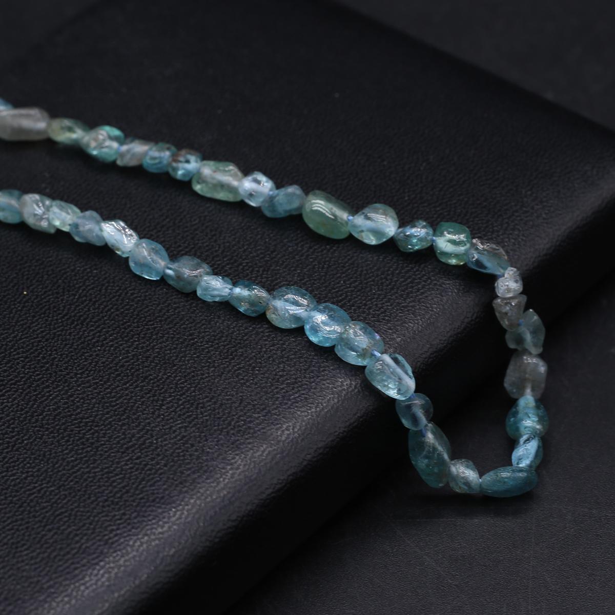 

Бусины из натурального камня неправильной формы, агаты/аметисты, гладкие бусины 6-8 мм для изготовления ювелирных изделий, ожерелье, браслет, серьги, аксессуары 6-8mm