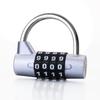 4-Digit Large Horizontal Character Padlock for Gym Lockers and Cabinets