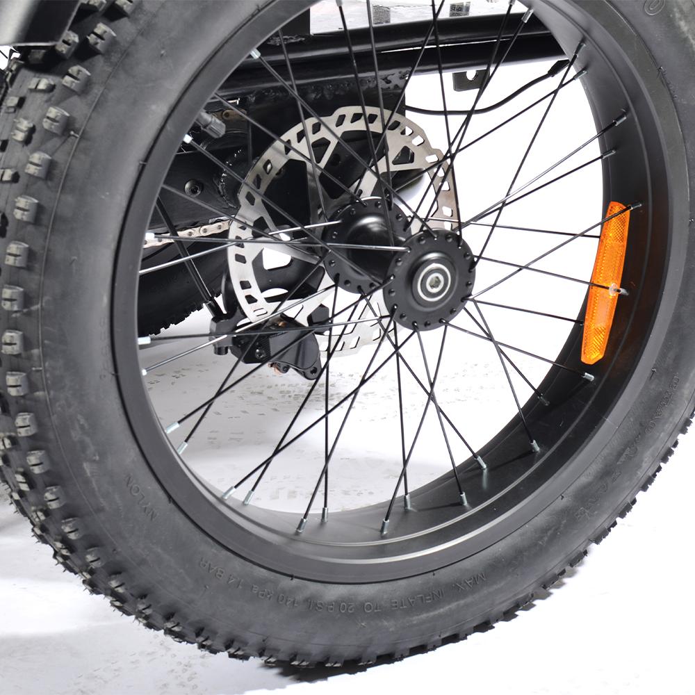 PULUMA SL001 Dual Motor Electric Cargo Trike, Dual Battery 48V 27Ah 7-Speed with Hydraulic Brakes