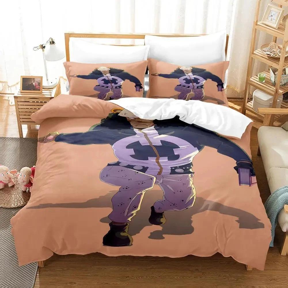 

Anime Bartholemew Kuma Comfortable Duvet Quilt Cover Pillowcase Bedding Set Children Bedroom Decoration Home Textile 70x133cm 2pcs