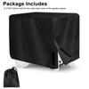 Outdoor Portable Generator Heavy Duty Waterproof Cover, Universal Design Fits Multiple Models, with Storage Bag