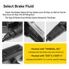 High Performance Bicycle Brake Mineral Oil - 60 Ml/2 Oz - for Shimano and Tektro Hydraulic Brake System Oil Fill Tool Kit