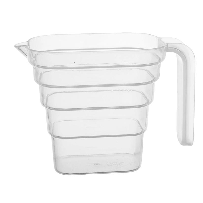 

1/5pcs Transparent Easuring Cup Plastic Jug Digital Home Kitchen Scale Baking Tools Measuring Volume Beaker Scales 250ml