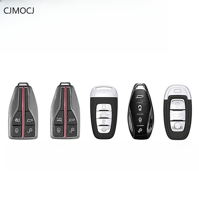 Premium Zinc Alloy Key Cover Case For Hongqi H5/H7/Hs5 Premium/Hs7 - Protective Key Fob Shell Key Bag Chain