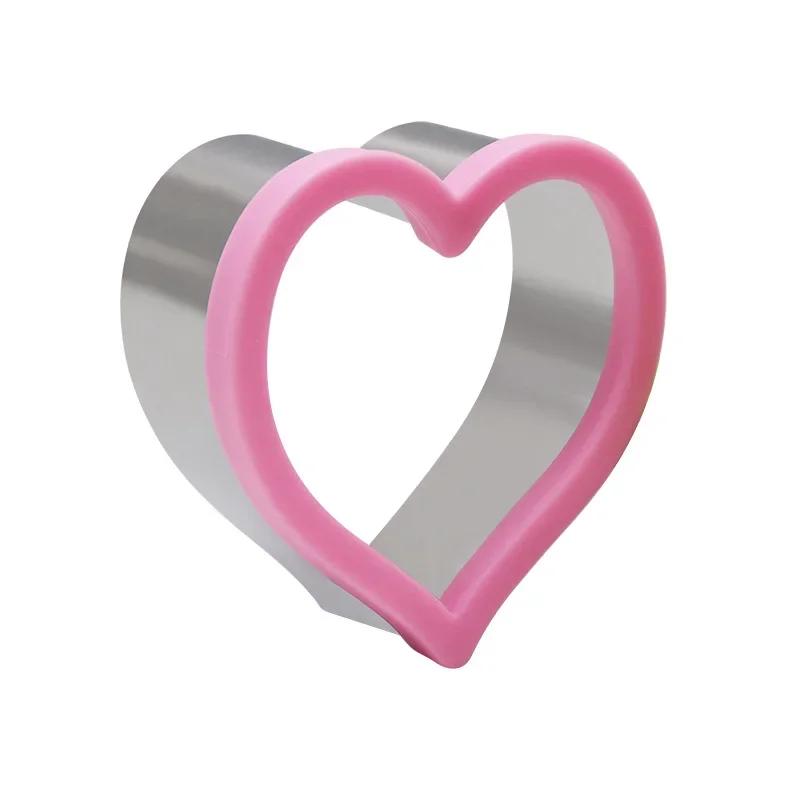 

Горячая форма динозавра в форме звезды в форме сердца из нержавеющей стали, форма для хлеба, металлические формочки для печенья, набор формочек для выпечки сэндвичей для детей