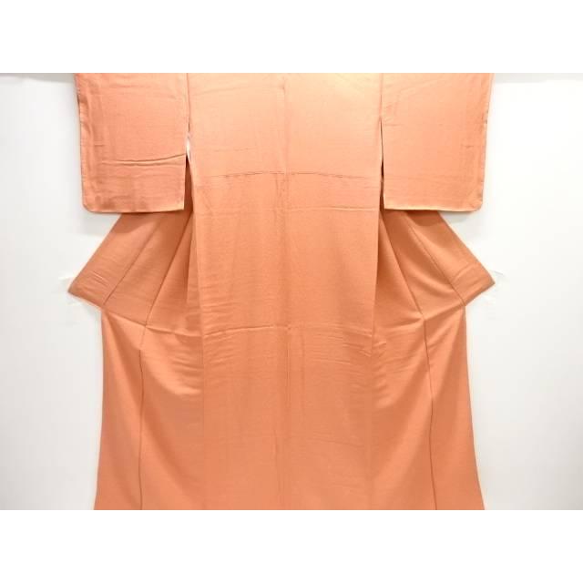 Unused item, ice cracking pattern woven single pattern plain kimono [wearing] [plain color]