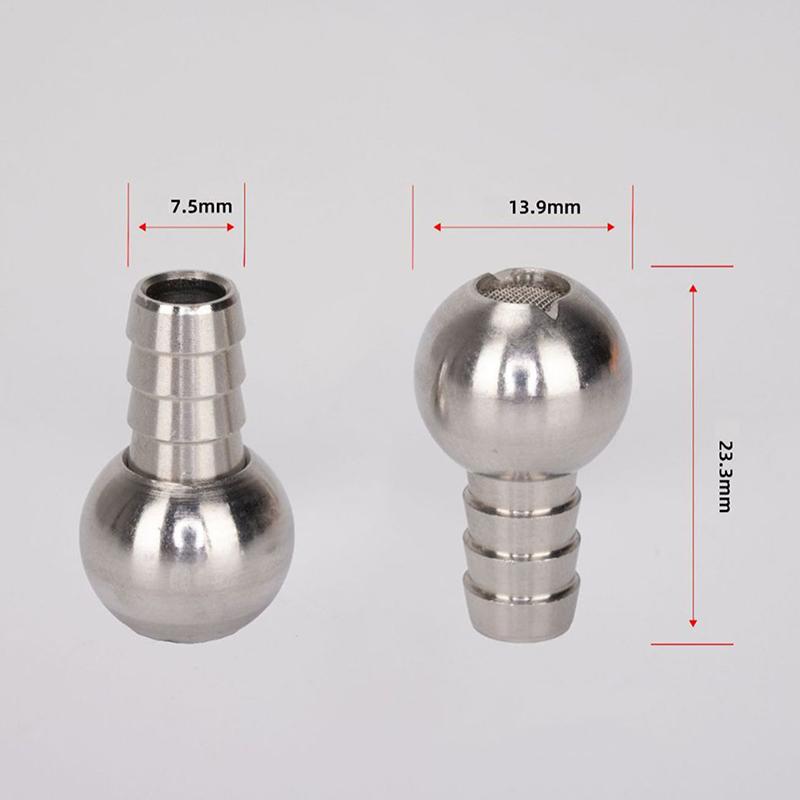 Foam Cannon Filter Weighted Straw Filter Ball Hose Attachment Washer Car Foam Accessories