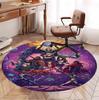 Final Fantasy Pattern Round Rug, Indoor/Outdoor Mat, for Picnic, Gameroom, Bedroom, Office, Living Room, Home Decor Carpet, Birthday Gift