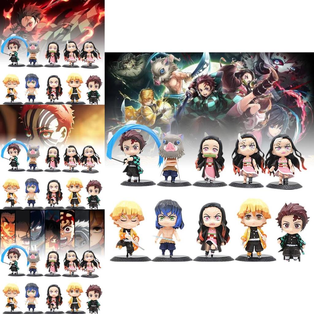 Adorable Q Version Nezuko Kamado Miniature Doll Keychain For Demon Slayer Collectors