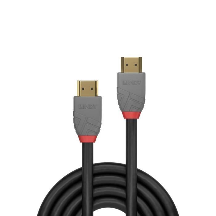 Câble HDMI - LINDY - 36951 - 0,5 m - HDMI 2.1 - Compatibilité 3D