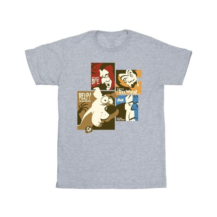 Scooby Doo Pánské tričko Squares Faces