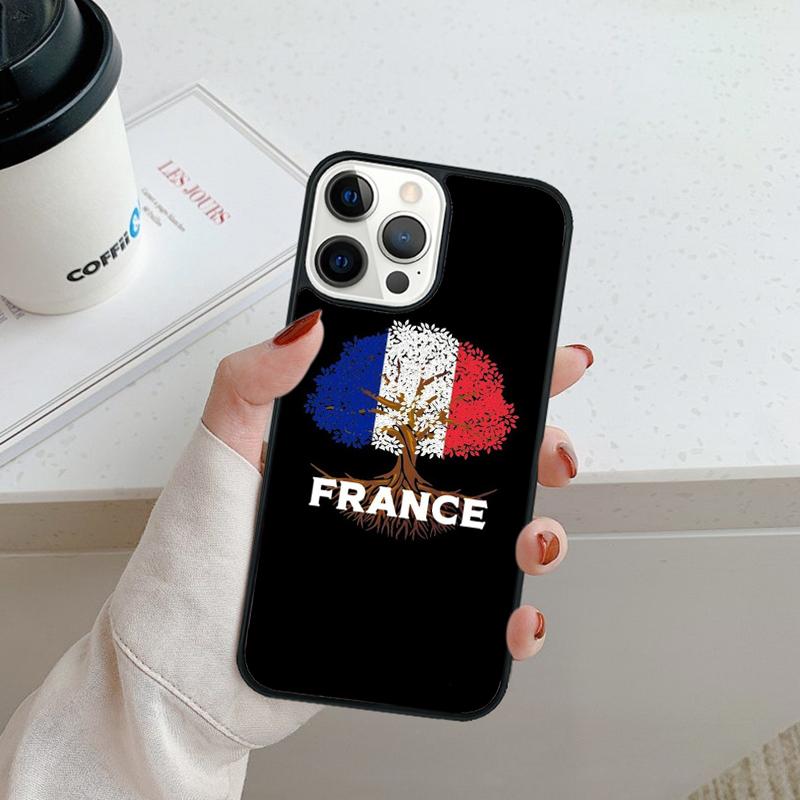 France Flag Phone Case For iPhone 17 Air 16 pro max 15 14 plus 12 13 Shell Cover coque