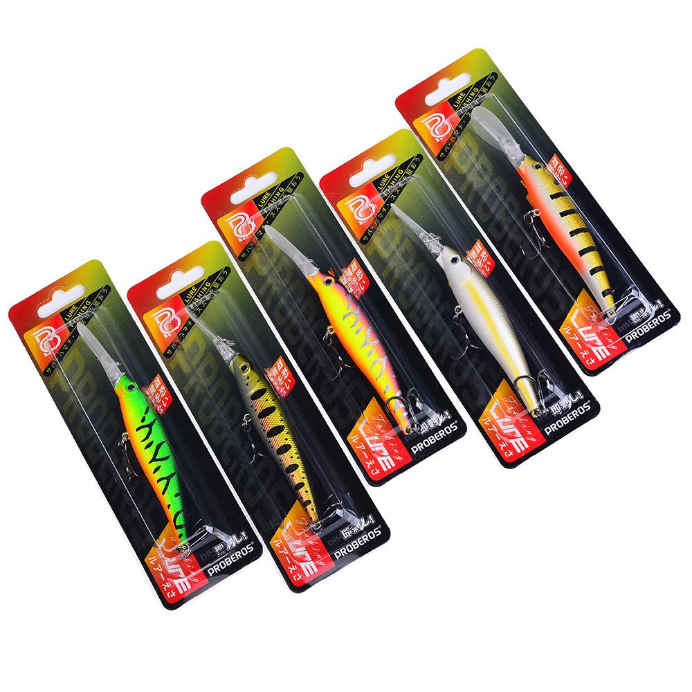 Bionic Floating Minnow Lure, 12.5cm, 13g - Durable Artificial Fishing Bait (DW611)