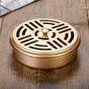 Stainless Steel Mosquito Coil Box Tray Shelf Home With Cover Ash Plate Fireproof Anti-scalding Creative Incense Stove Outdoor Mosquito Coil Plate