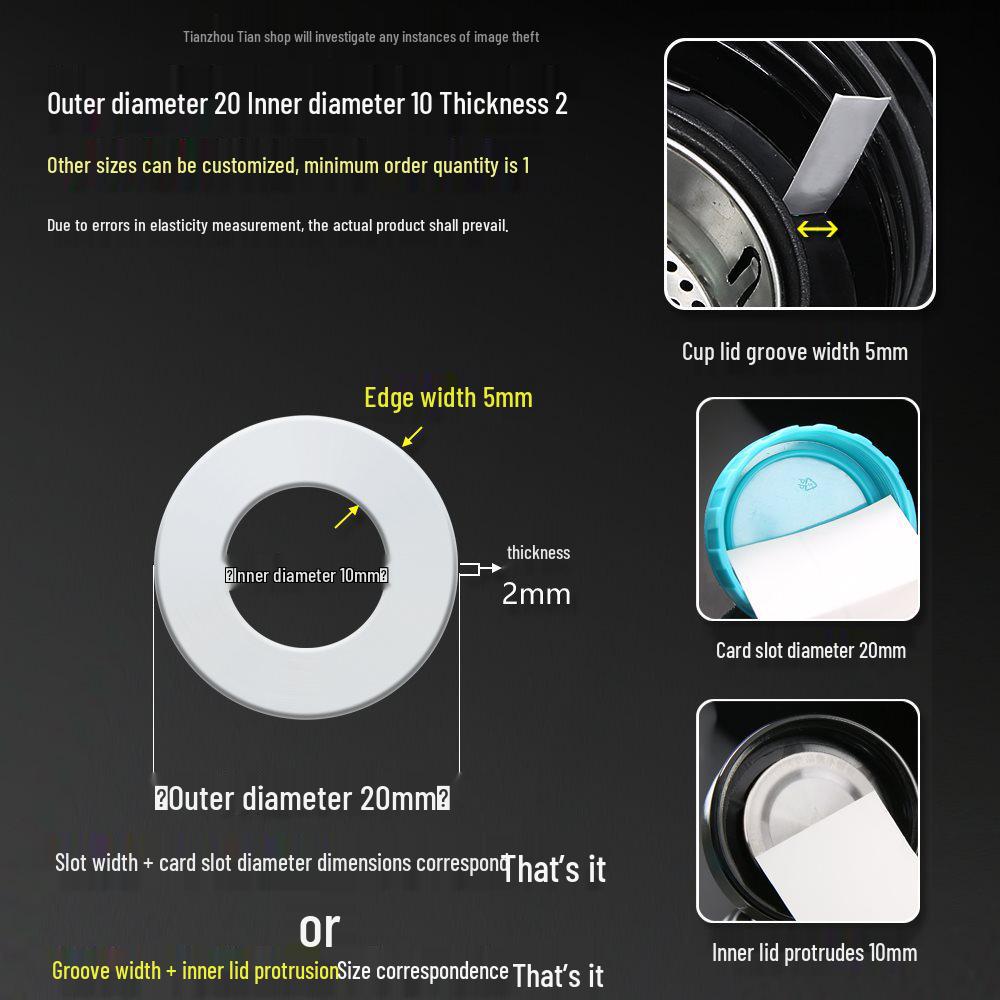 Thickened Glass Storage Jar with Silicone Seal and Buckle, 500ml-3800ml Capacity