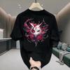 Cotton Short-Sleeved T-Shirt Men'S Large Size Loose T-Shirt Men'S Trendy Brand Round Neck Casual Half-Sleeved Clothes