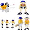 Soft And Skin-friendly Jeffy Cartoon Plush Hand Puppet Toy For Kids And Adults Perfect Christmas And Birthday Gift!