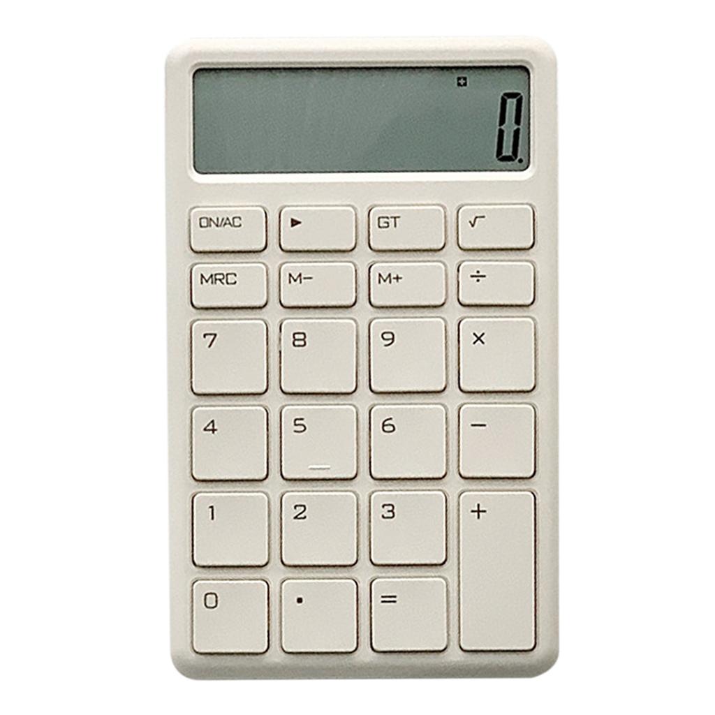 Mini Calculator Quiet LCD Display Prevent Slip Portable Small Calculator for Office Store Home