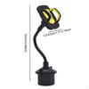 Cups Phone Holder for Cars Car Mount Long Hose Automotive Accessories