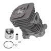 38mm Cylinder Piston Kit Chainsaw Replacement Parts Fit for Husqvarna 136 137 141 Chain Saw