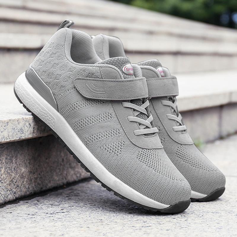 Spring Extra Large Size Elderly Shoes Non-slip Walking Shoes Breathable Middle-aged and Elderly Sports Shoes Women's Shoes