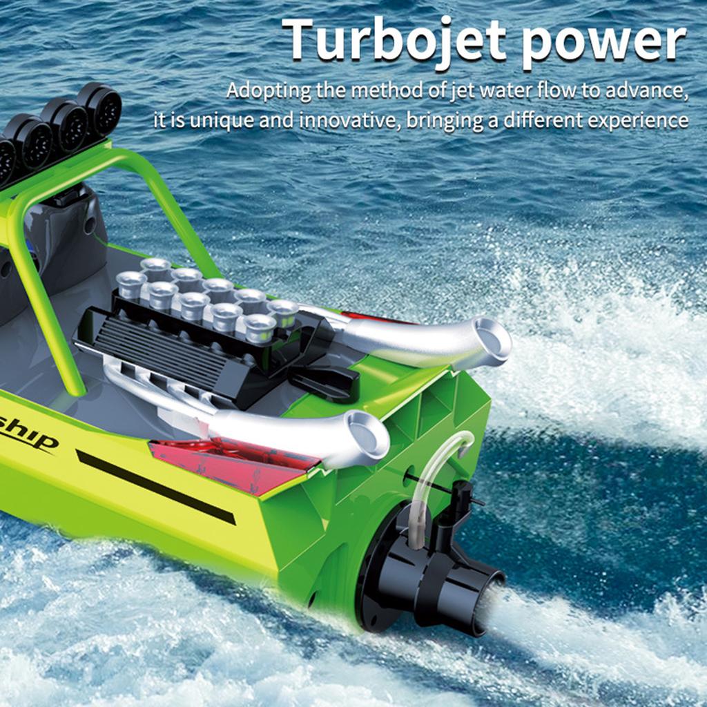 Remote Control Boat 2.4GHz 28km/h Remote Control Ship Toy Gift for Kids Adults Boys Low Battery