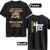 French Indochinese Rock Band TShirt Short Sleeve Casual Summer Print Comfortable 100 Cotton TShirt