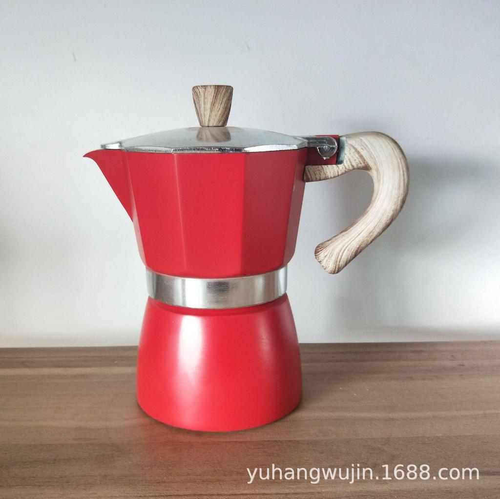 Přeshraniční turecký badyánový espresso Moka konvička - Hliníkový italský kávovar