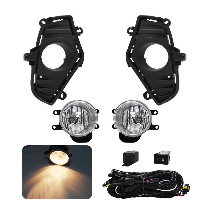 Car Fog Lamp Assembly for Toyota RAV4 2019 2020 2025 Driving Light Auto Hglogen Lamp LED Daylight