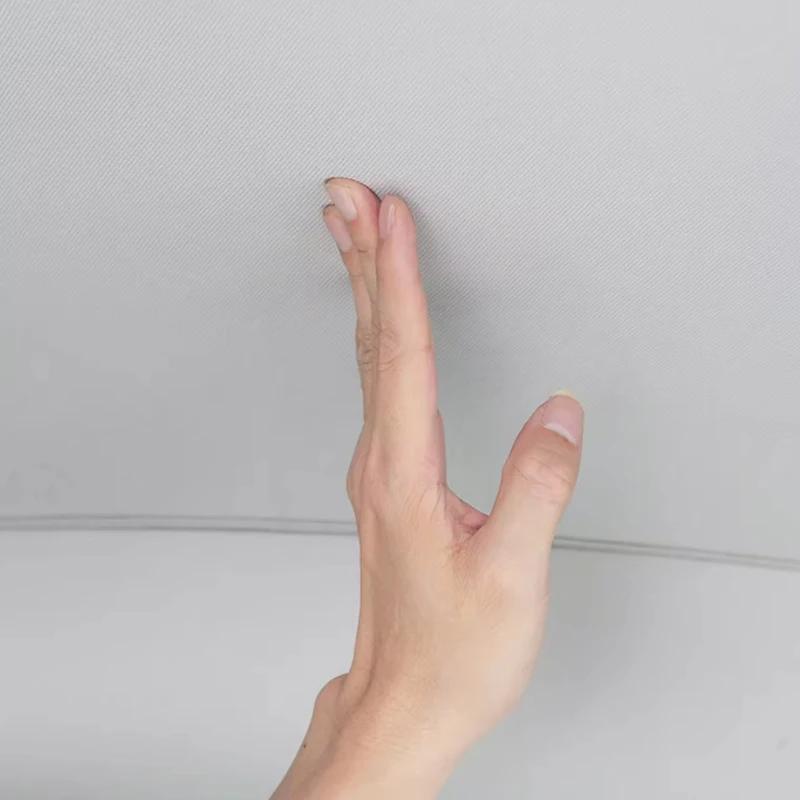 Car Suede Fabric Electrostatic Adsorption Sunroof Sunshade For XPENG G9 2023-Present Auto Anti-uv Heat Insulation Skylight