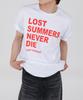 Opeumeideu Lost Summer Printed Oversized Short Sleeve Tee